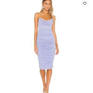 Michael Costello India dress in lavender
